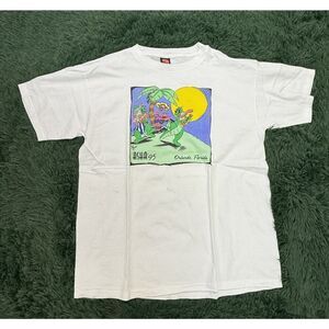Vintage 90s Native Sun ASHA '95 Orlando Florida Alligator Flamingo T-Shirt Men's
